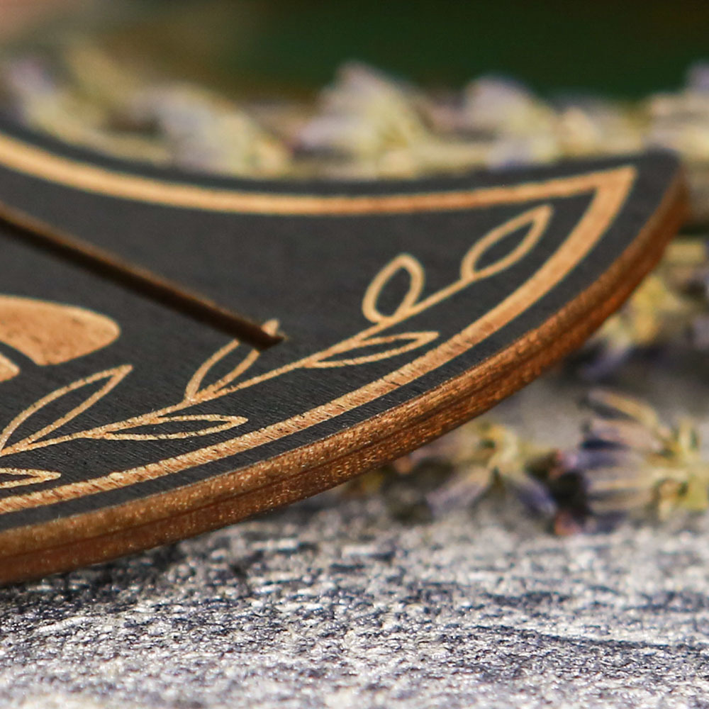 Butterfly Wooden Tarot Card Holders TarotDisplay Stand 