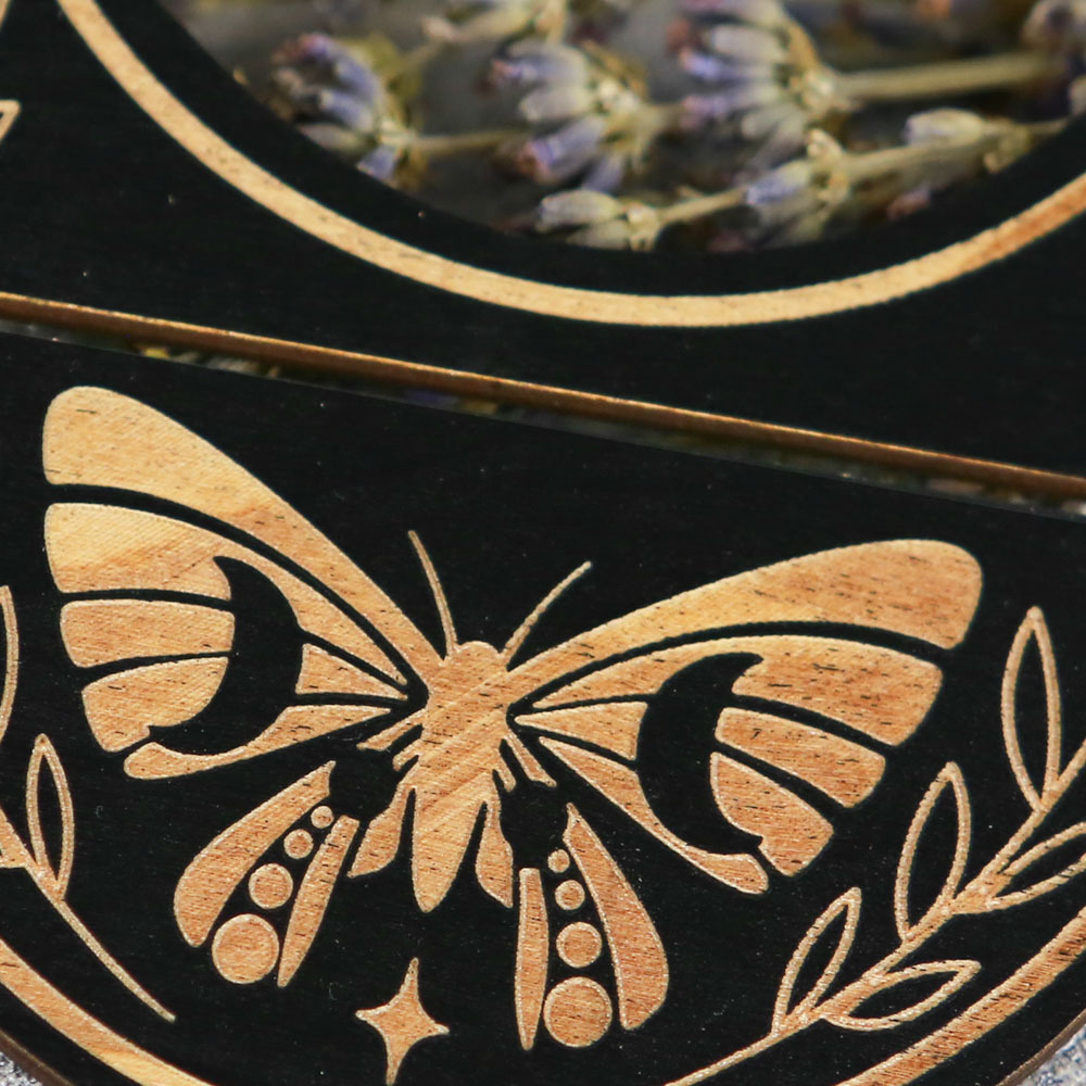 Butterfly Wooden Tarot Card Holders TarotDisplay Stand 