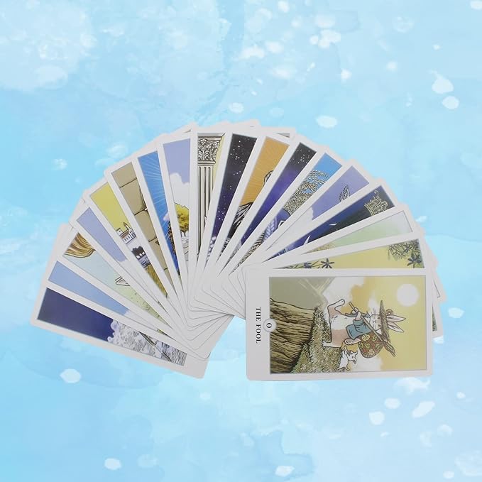 Lunalapin Tarot Deck - Unique Indie Rabbit-Themed Tarot Cards for Beginners & Collectors