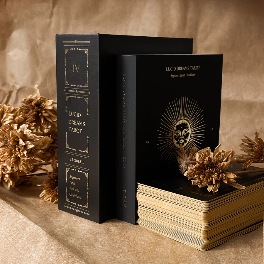 【未使用】Lucid Dreams Beginners Tarot Black Lucid Dreams Beginners Tarot • Black Eclipse {EDITION 4