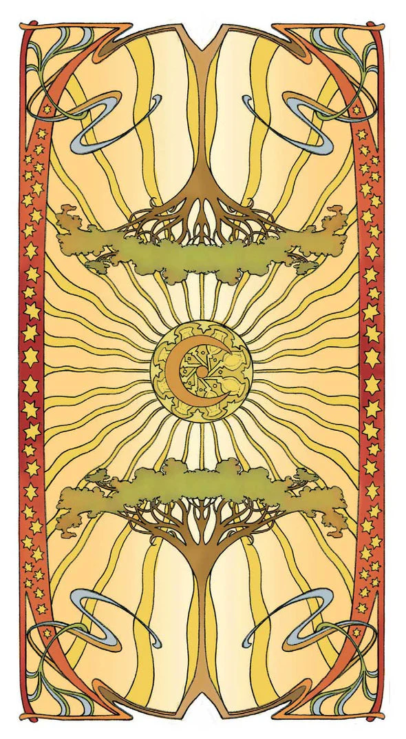 Golden Art Nouveau Tarot