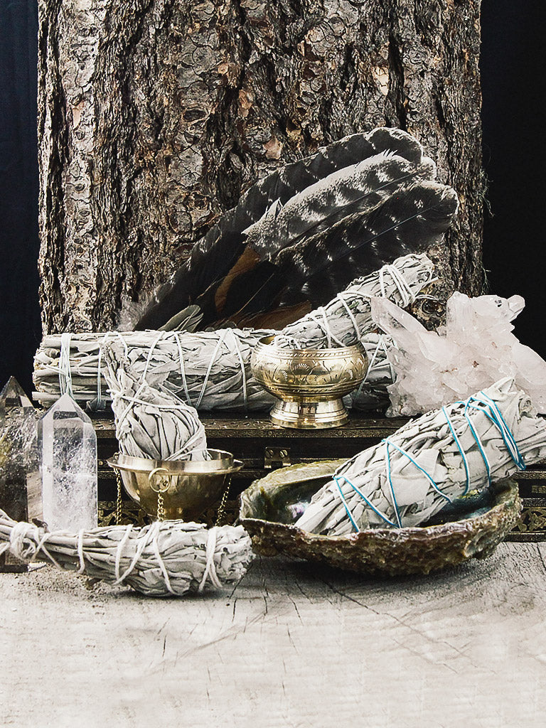 White Sage Cleansing Bundles-DéMoonn