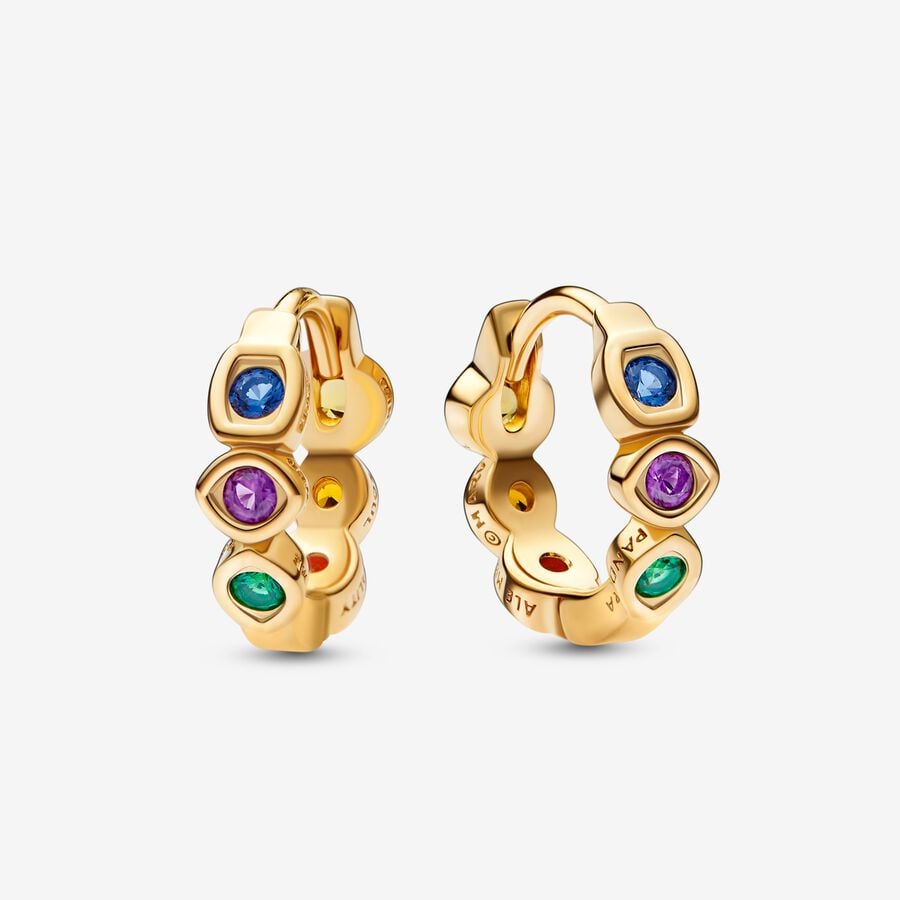 The Avengers Infinity Stones Hoop Earrings-JewelrYowns