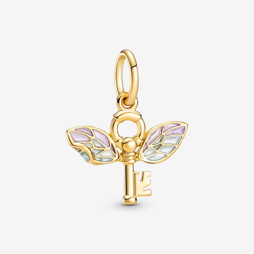 Winged Key Pendant-JewelrYowns