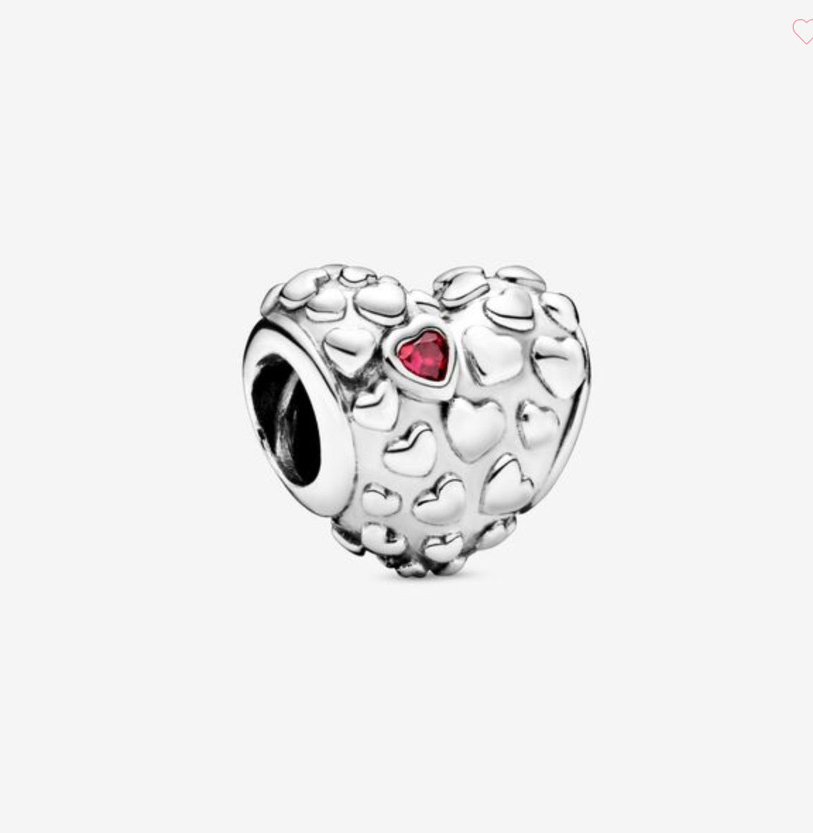 Mom In A Million Heart Charm-JewelrYowns