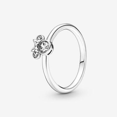 Minnie Mouse Sparkling Head Ring-JewelrYowns