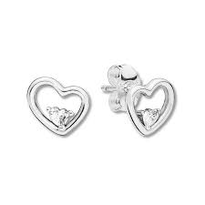 Asymmetric Hearts Of Love Earring-JewelrYowns