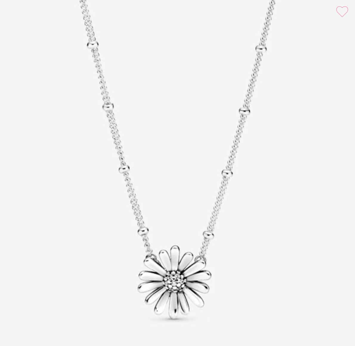 Pavé Daisy Flower Collier Necklace-JewelrYowns