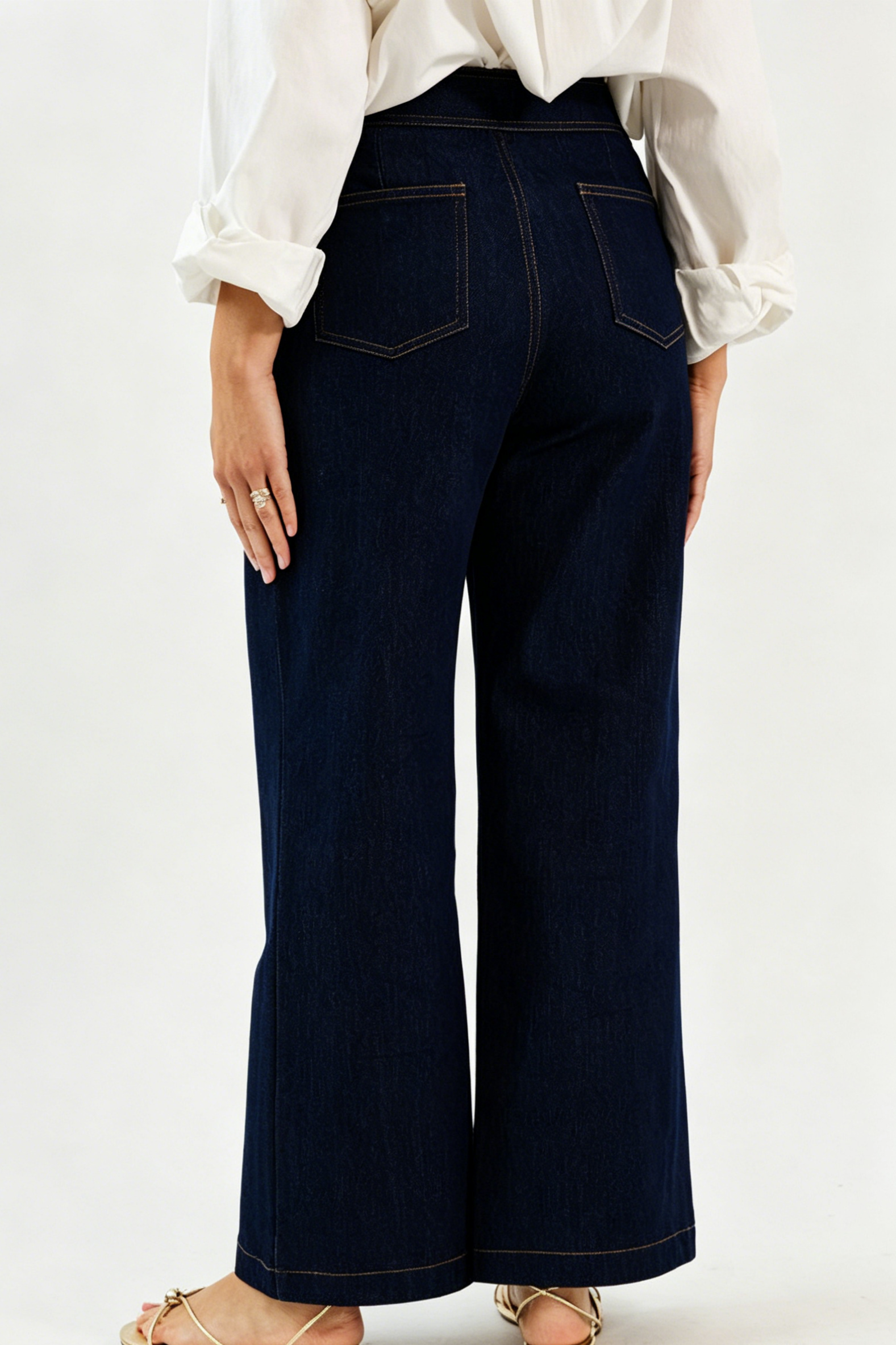 Sleeveless Top & Wide Leg Pants Set