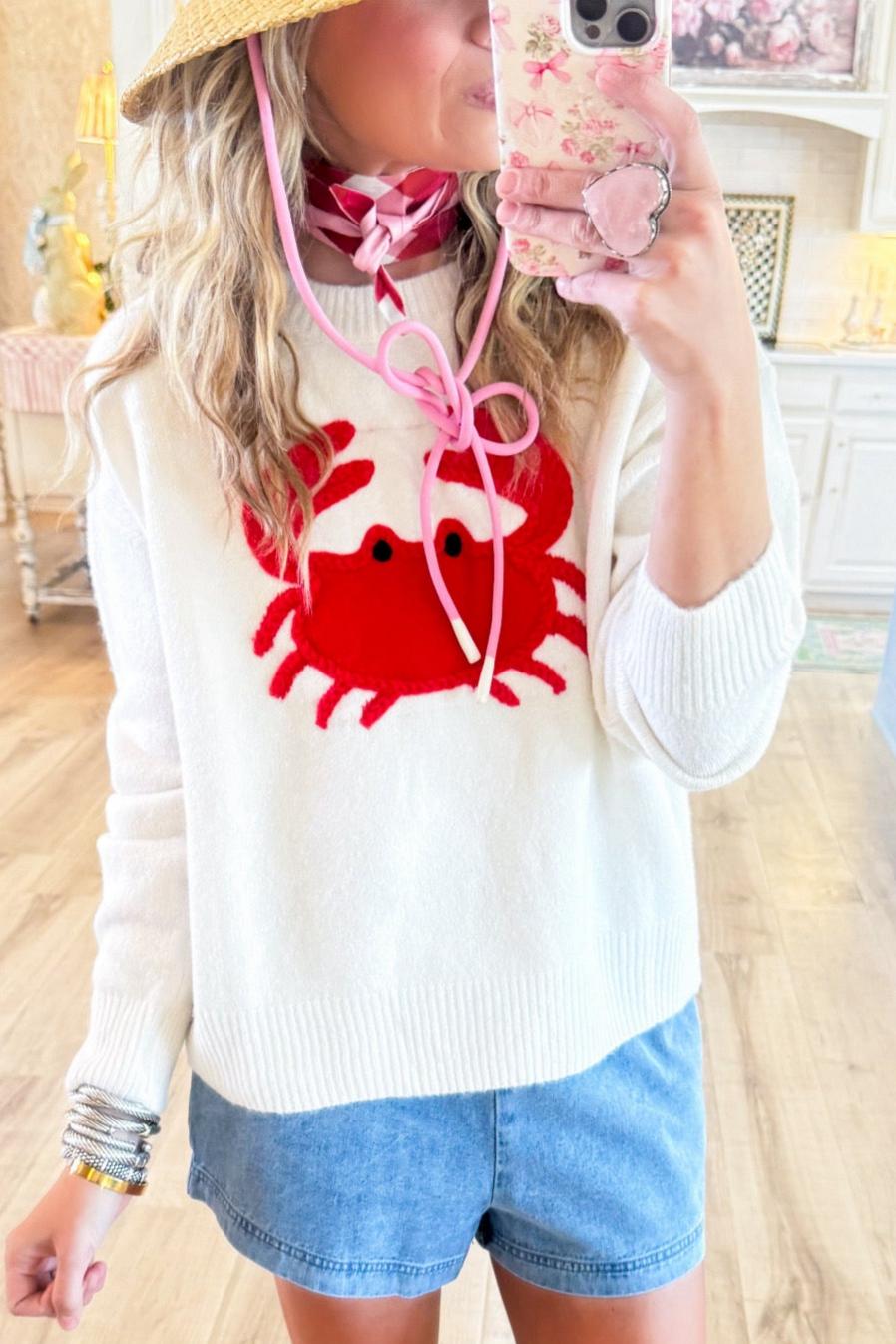 Crab Knit Sweater