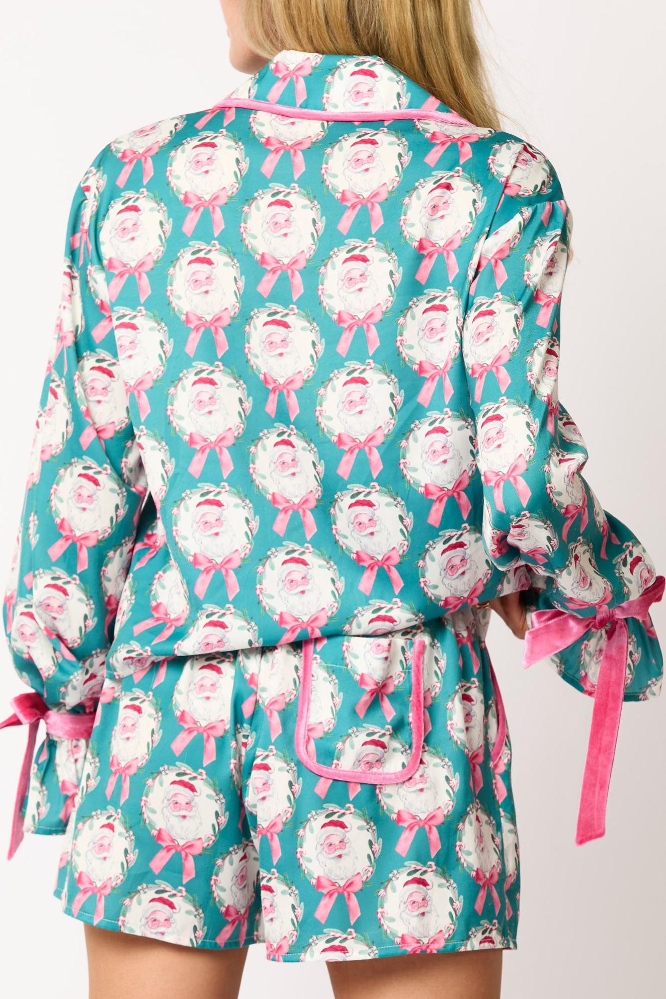 Christmas Bow Pajamas