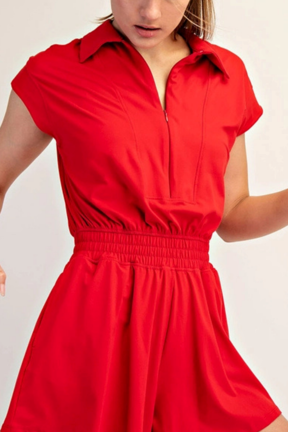 Butter Soft Collar Romper