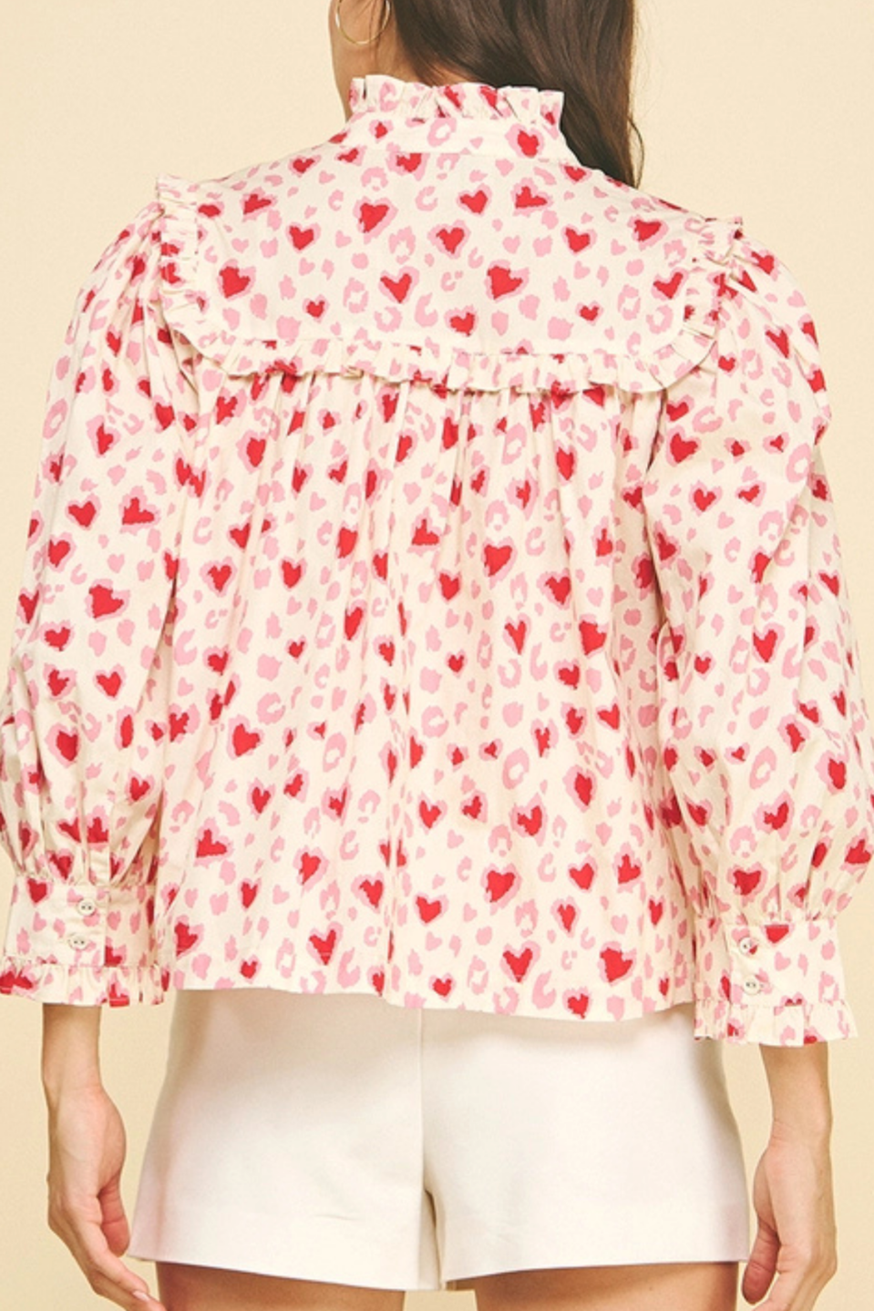 Sweetheart Ruffle Blouse
