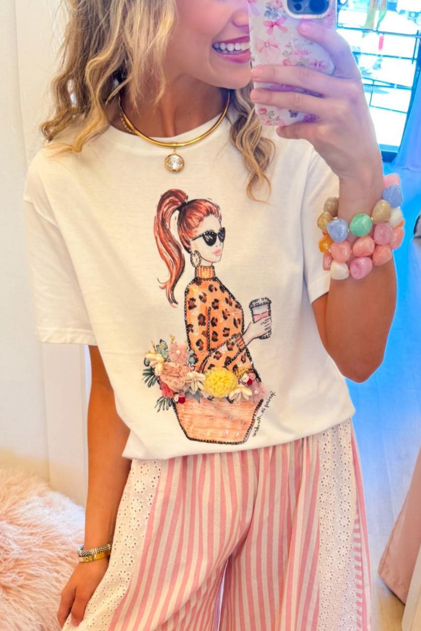 Floral Graphic Tee