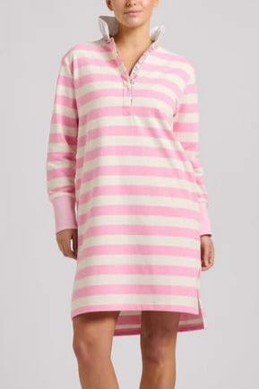 Ruffle Collar Rugby Dress