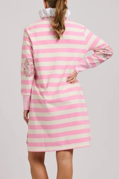 Ruffle Collar Rugby Dress