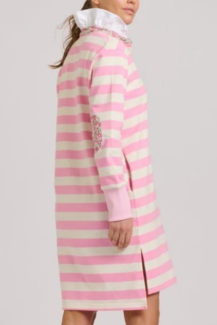 Ruffle Collar Rugby Dress