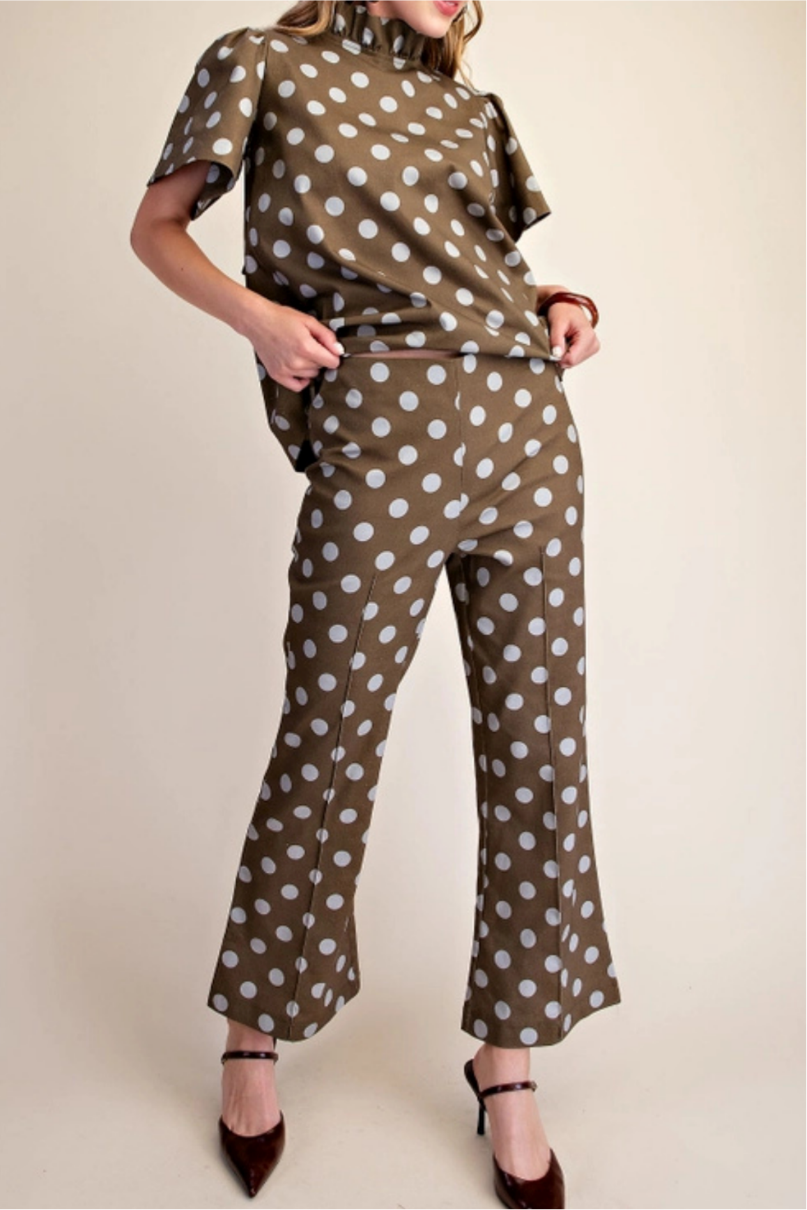 Bella Polka Dot Pant Set