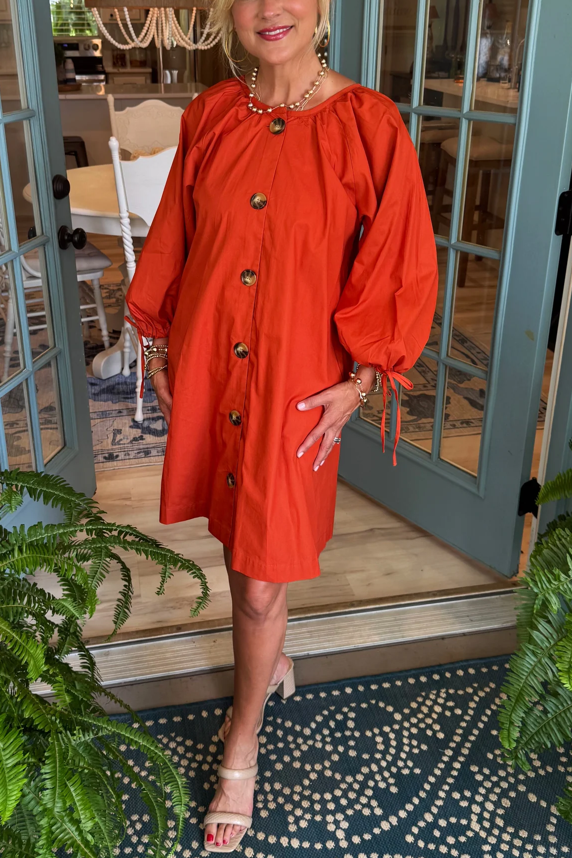 Pheebes Button Down Dress