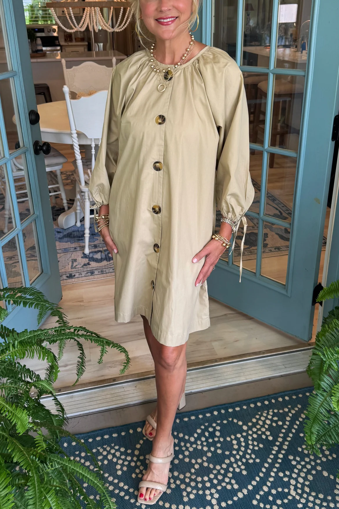 Pheebes Button Down Dress