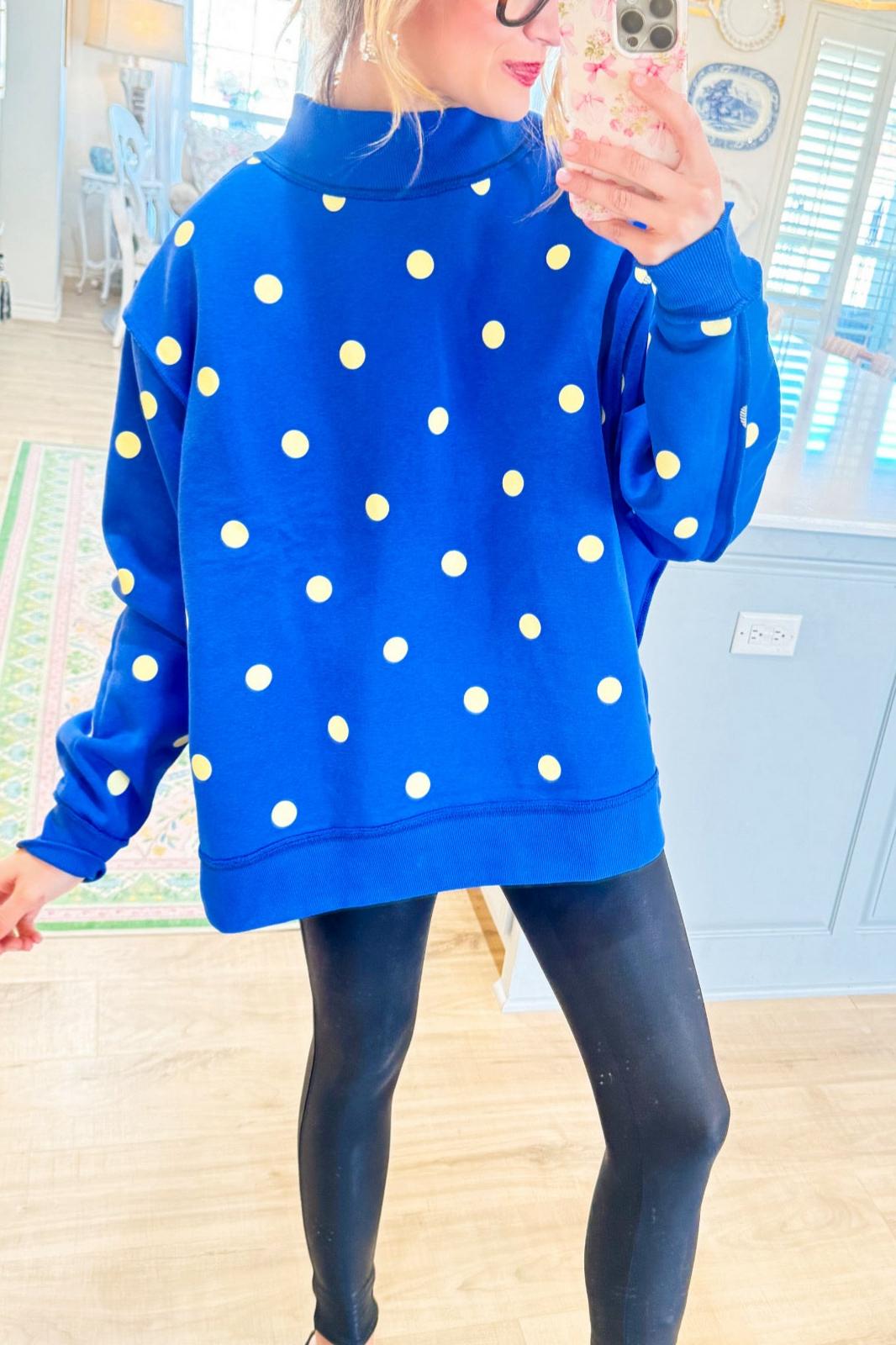  Reversible Mockneck Sweatshirt