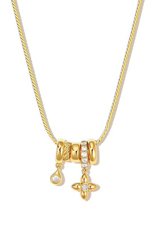 Lucky Star Halo Necklace