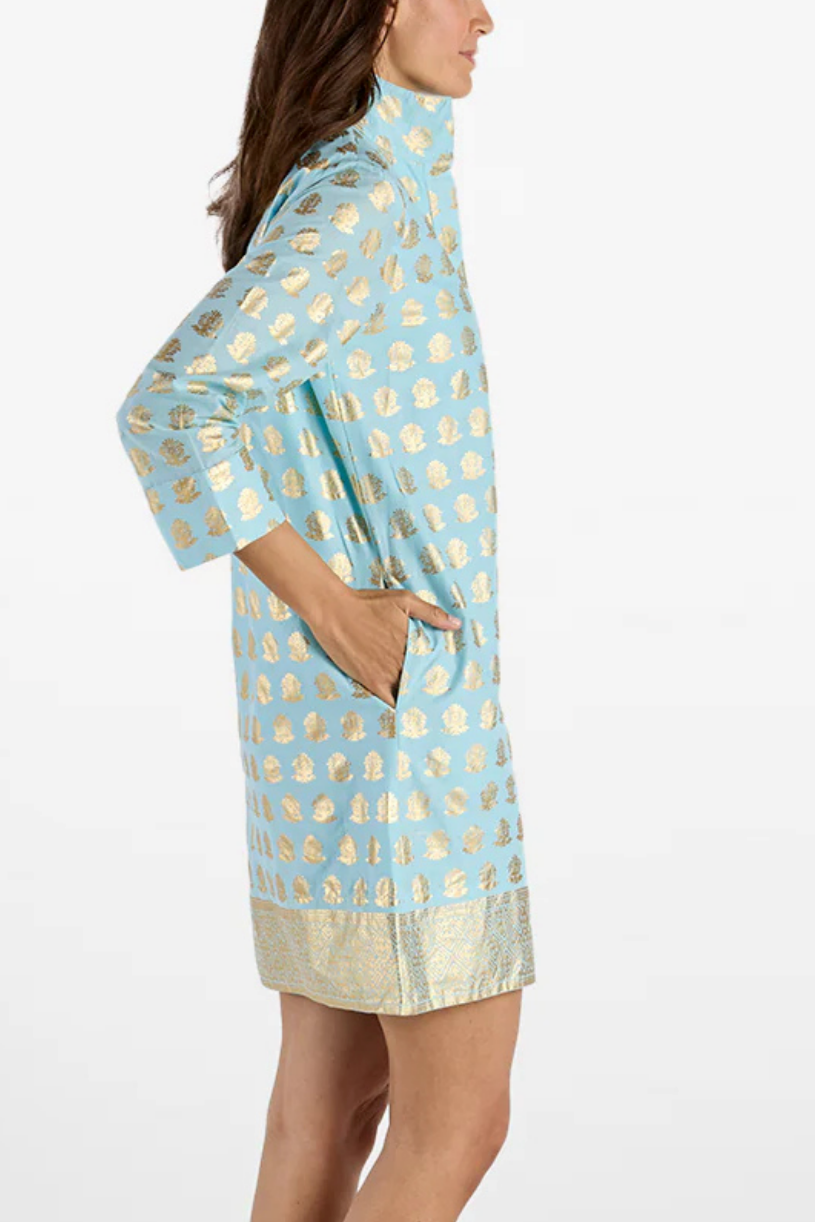 Foulard Border Dress