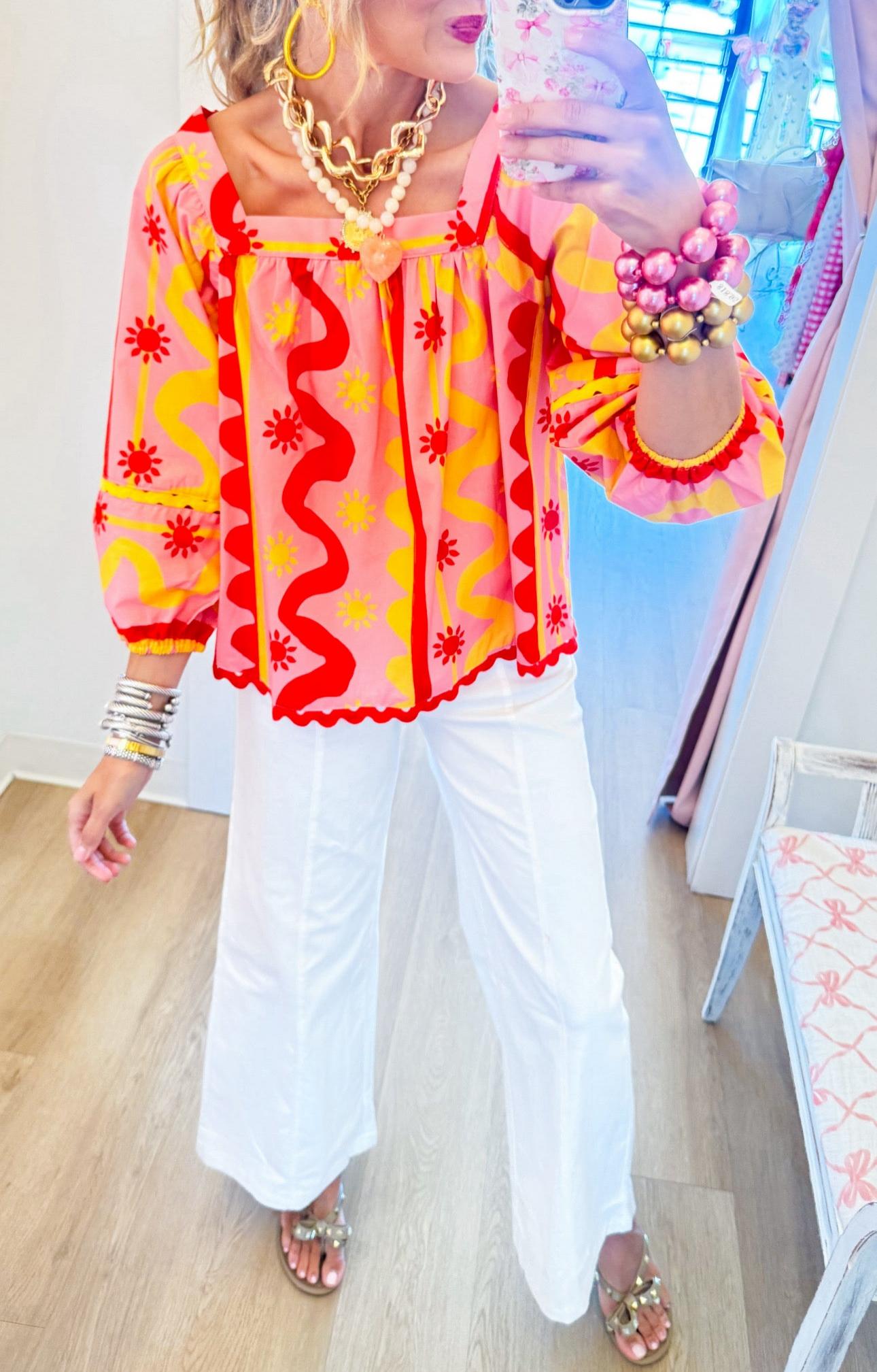 Multi Ric Rac Top