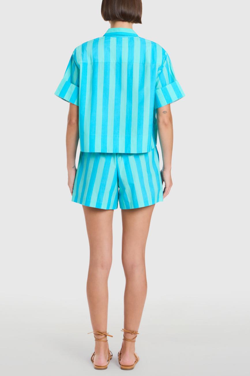 Surf Stripe Top and Shorts Set