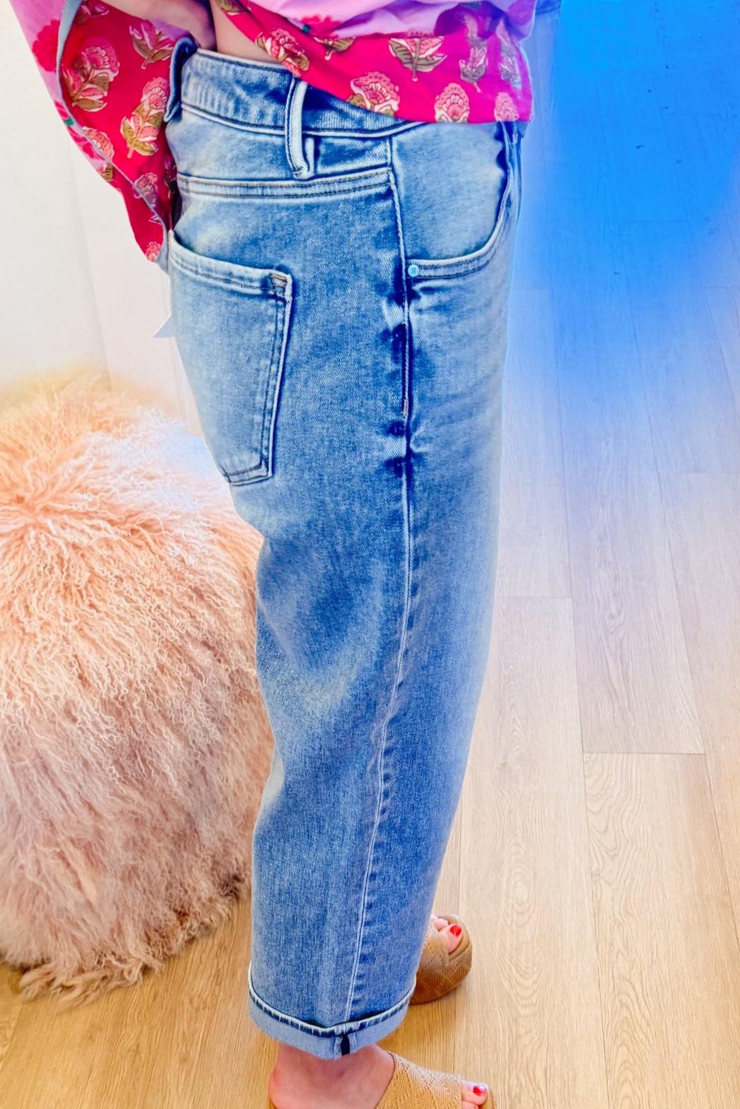  Light Denim Boyfriend Jeans