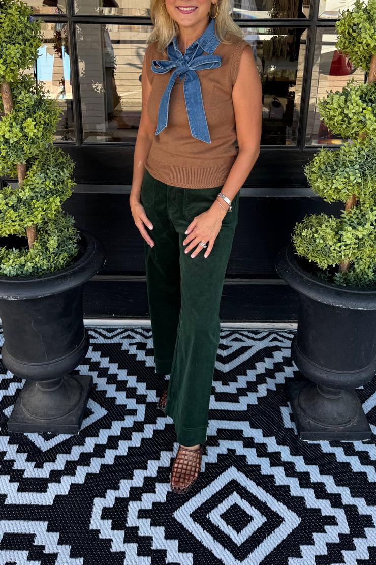 Tyla Pants - Hunter Green