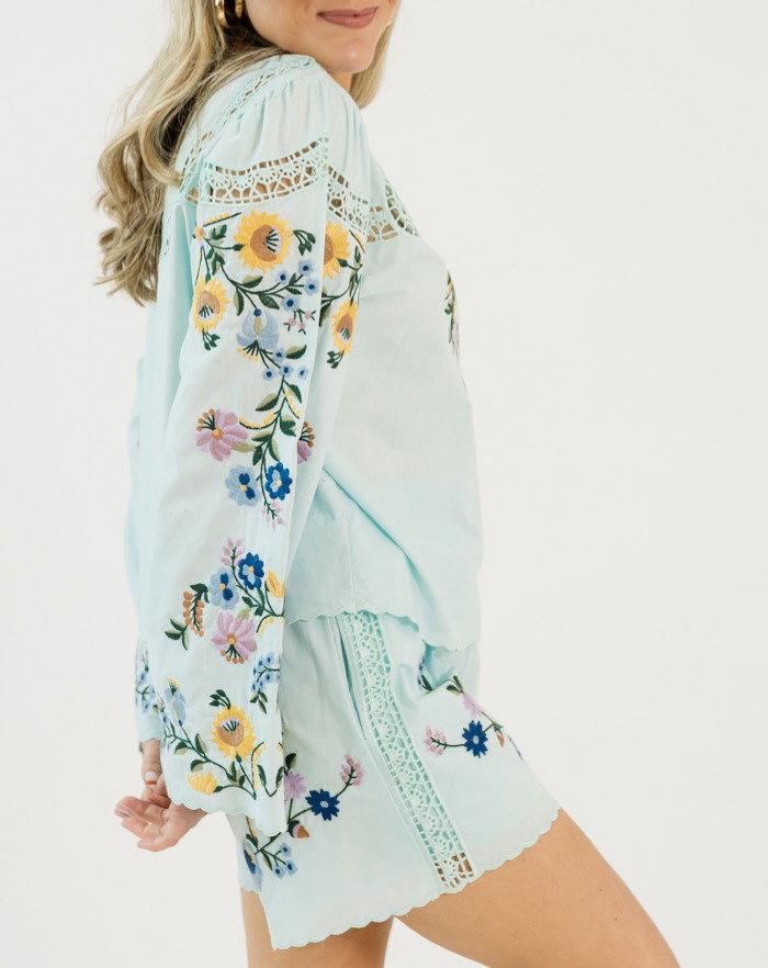Scallop Embroidery Set