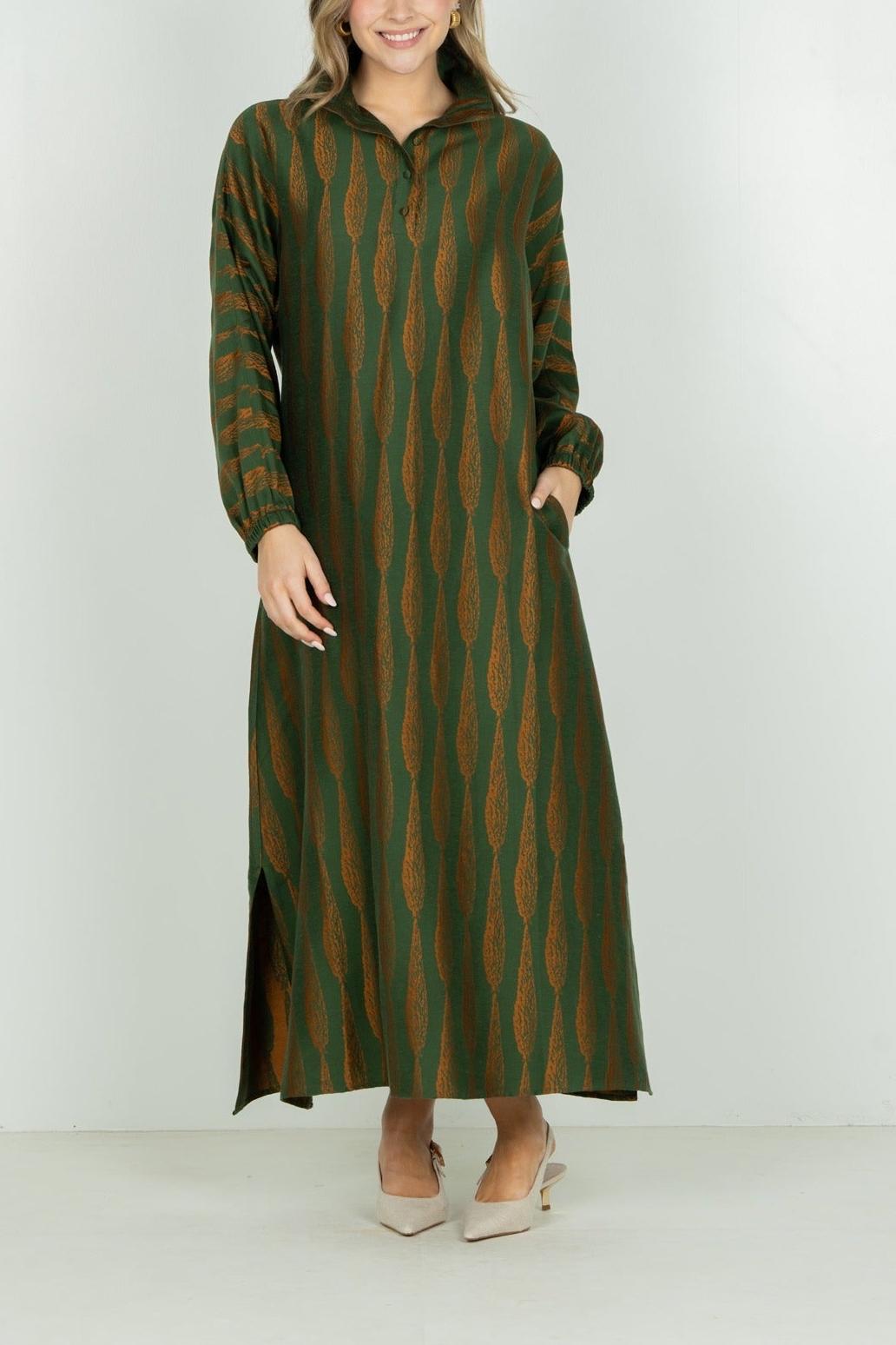 Long-sleeve Poppy Maxi - Tuscan Villa Dress