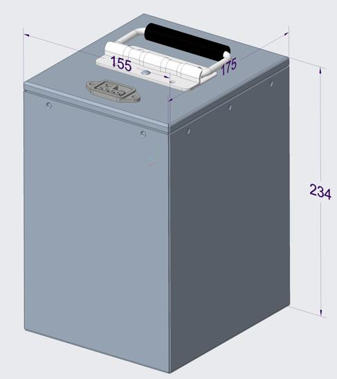 48V20AH NCM lithium Battery pack for electric-tricycle 