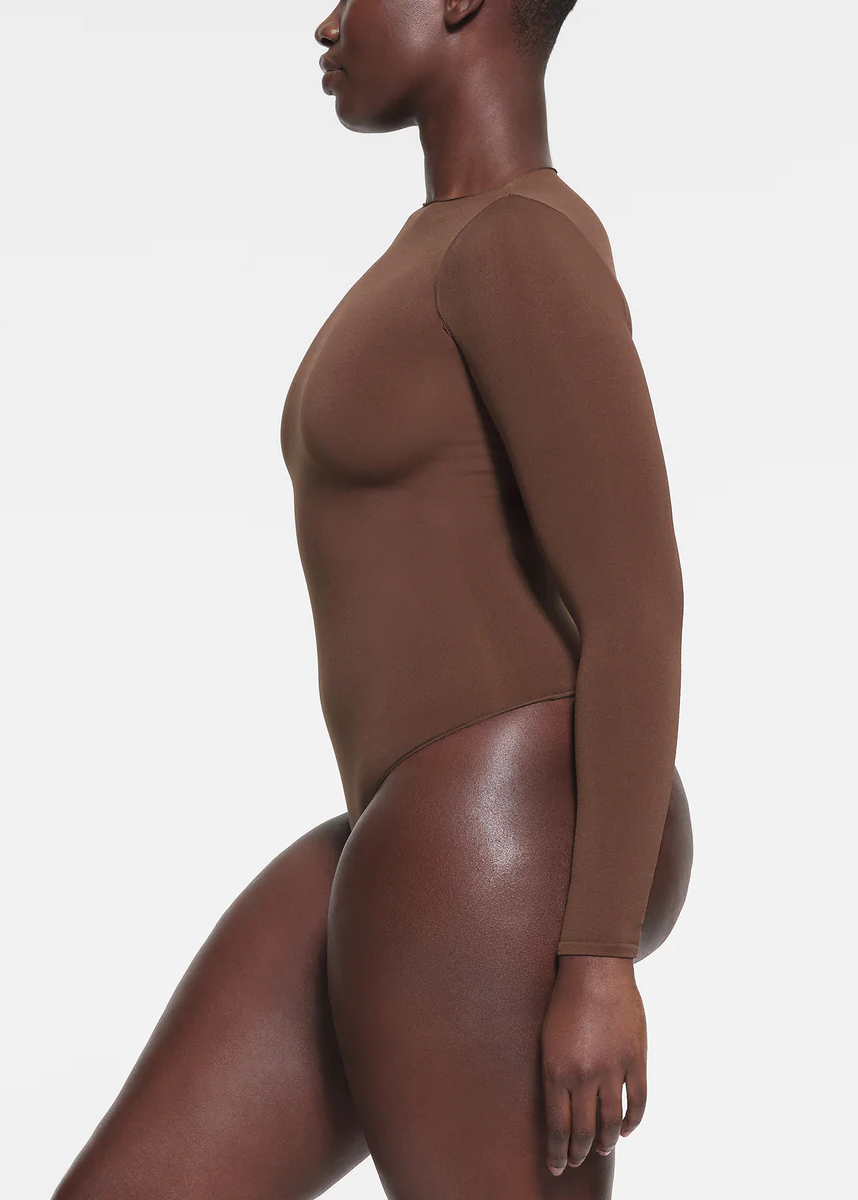 ESSENTIAL CREW NECK LONG SLEEVE BODYSUIT