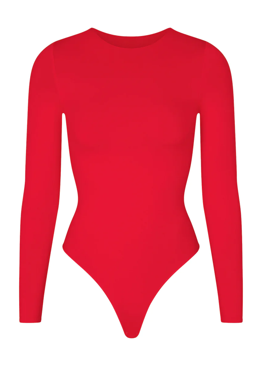 ESSENTIAL CREW NECK LONG SLEEVE BODYSUIT