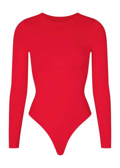 ESSENTIAL CREW NECK LONG SLEEVE BODYSUIT