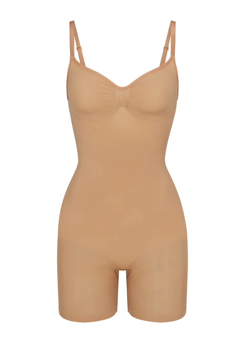 Customized mid-thigh jumpsuits