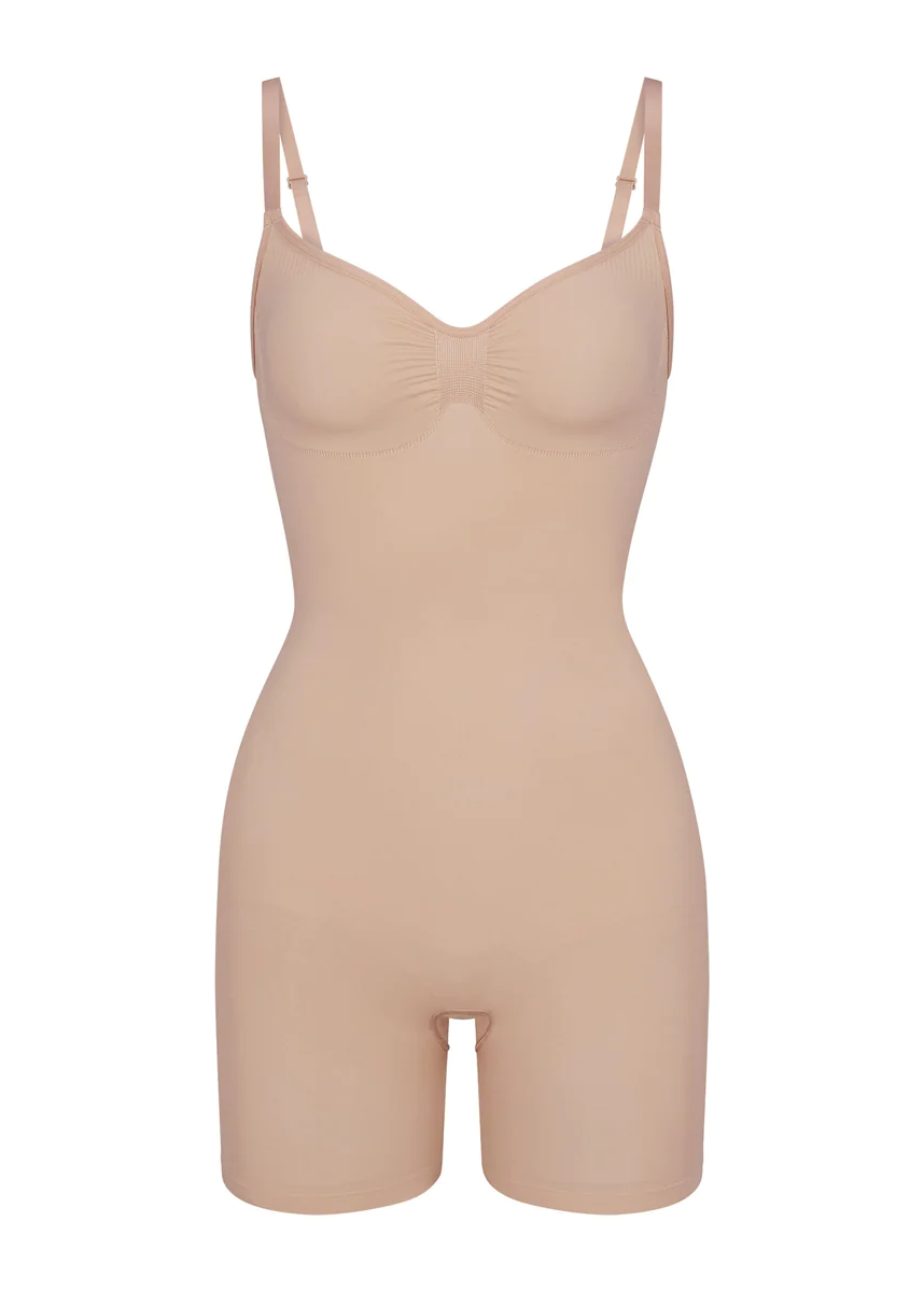 Customized mid-thigh jumpsuits