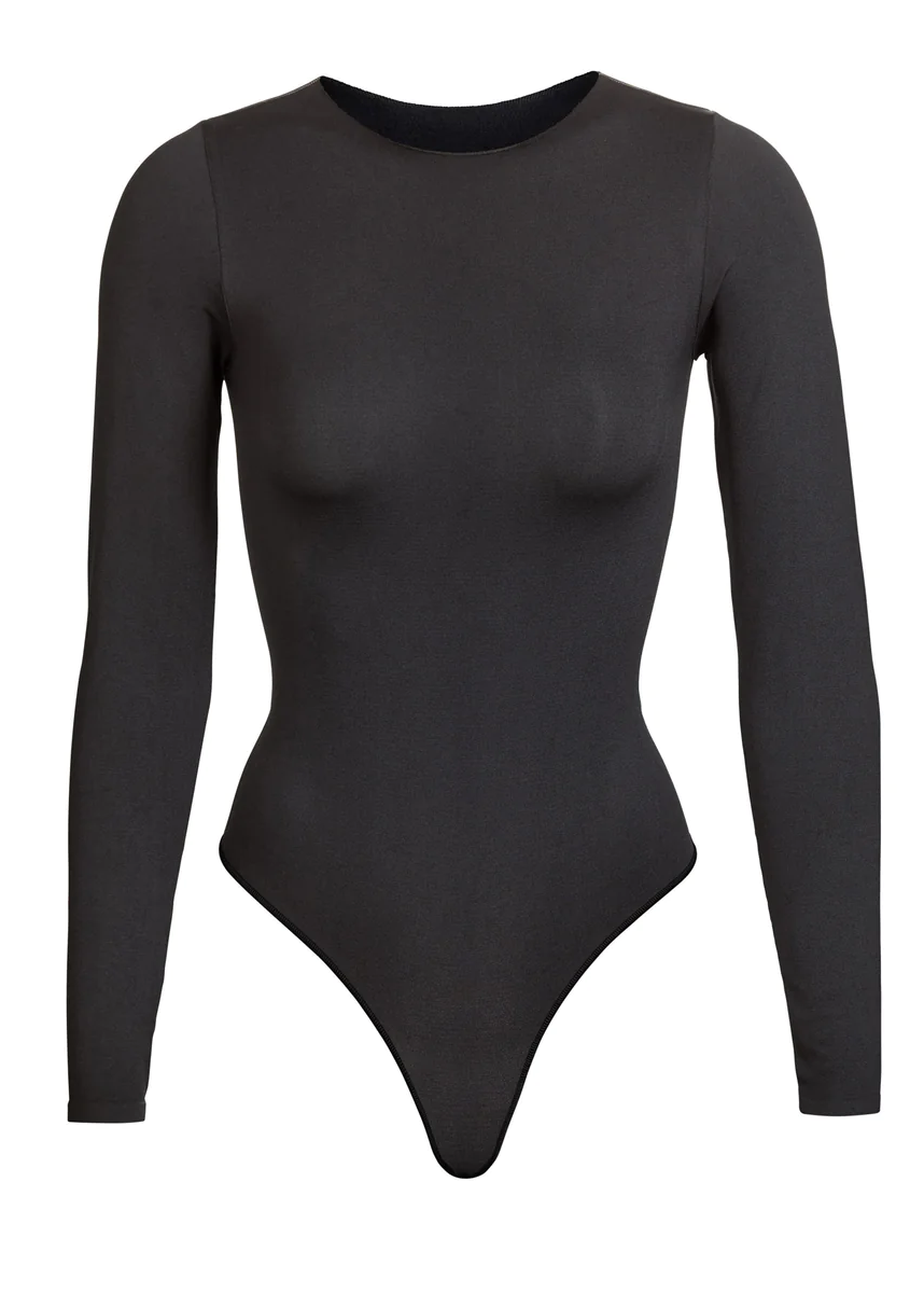 ESSENTIAL CREW NECK LONG SLEEVE BODYSUIT