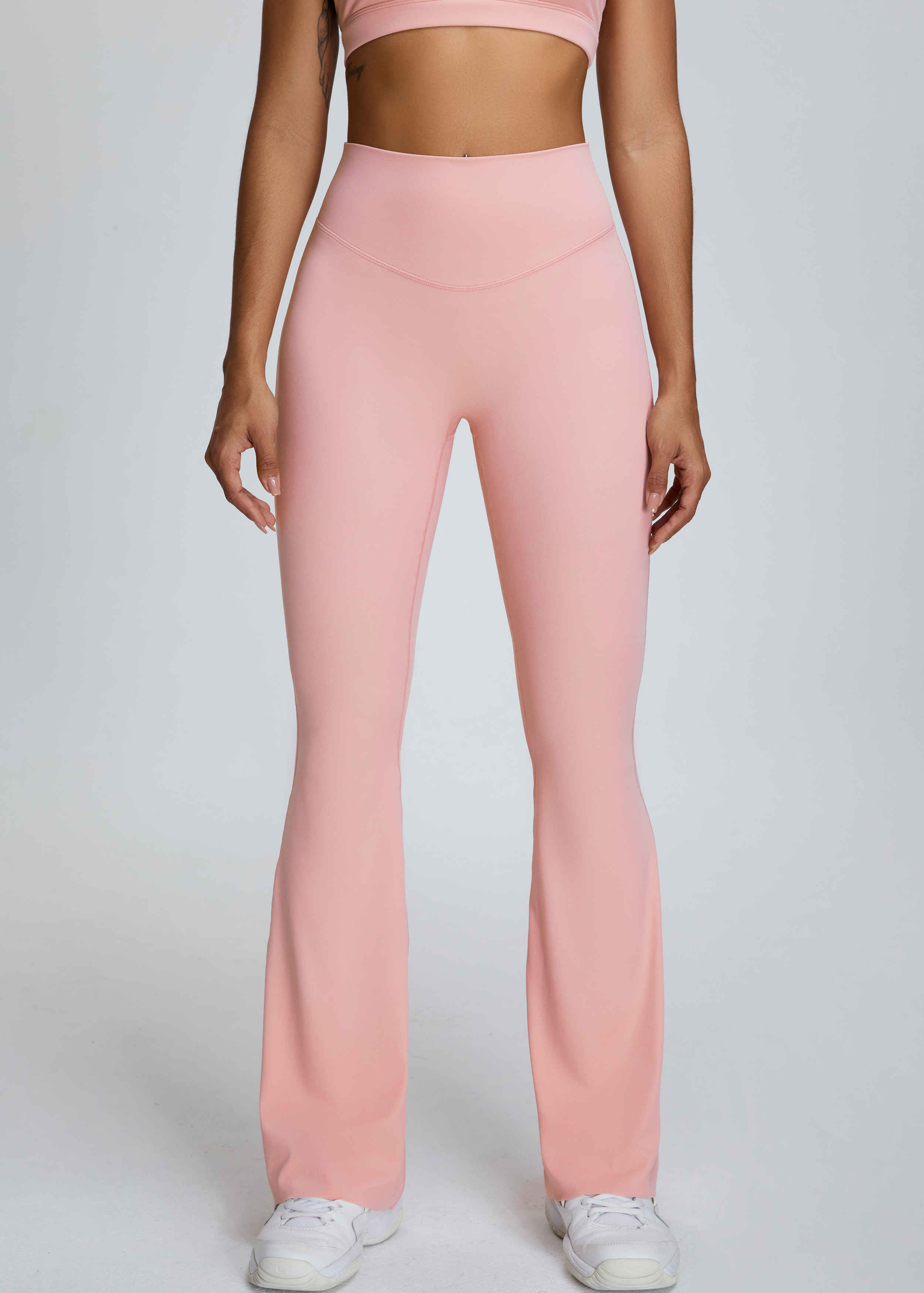 Customized High Waisted Hip Flare Pants