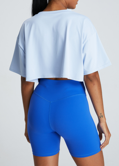 Customized Loose Breathable Athletic T-Shirt Fitness Top