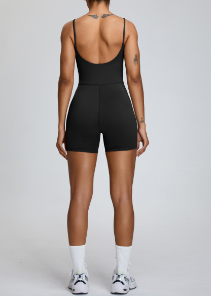 Customized Halter One Piece High Intensity Dance Fitness One Piece Leotard