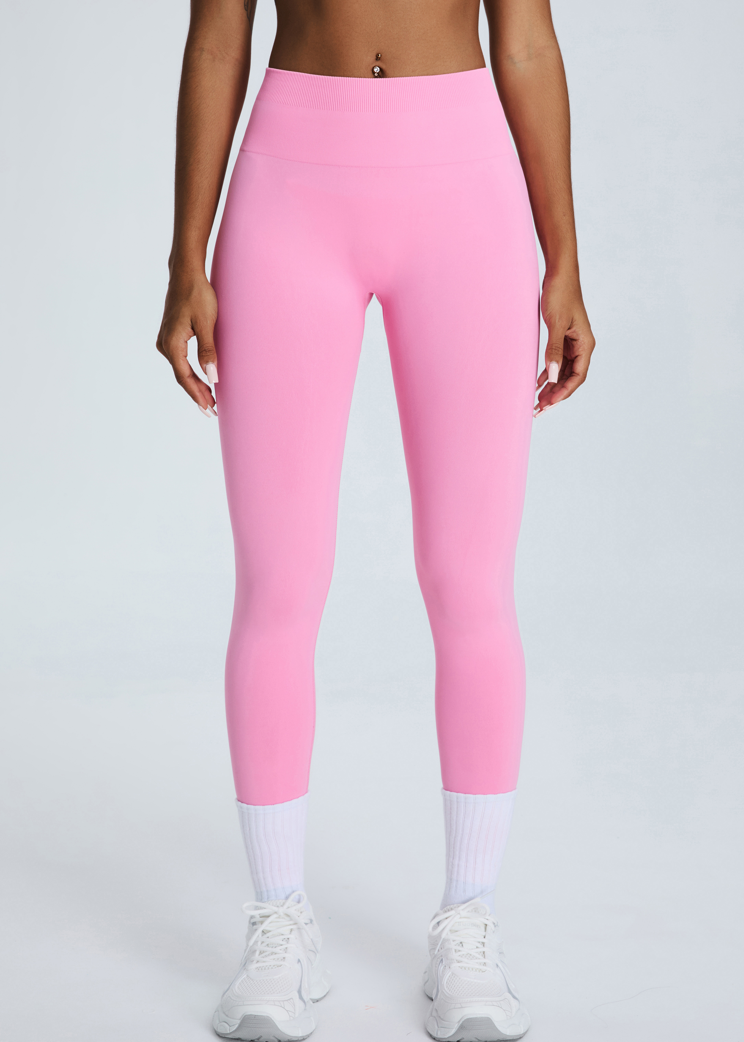 customized Seamless knit athletic leggings