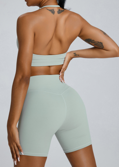 Customized Gathered Sports Bra