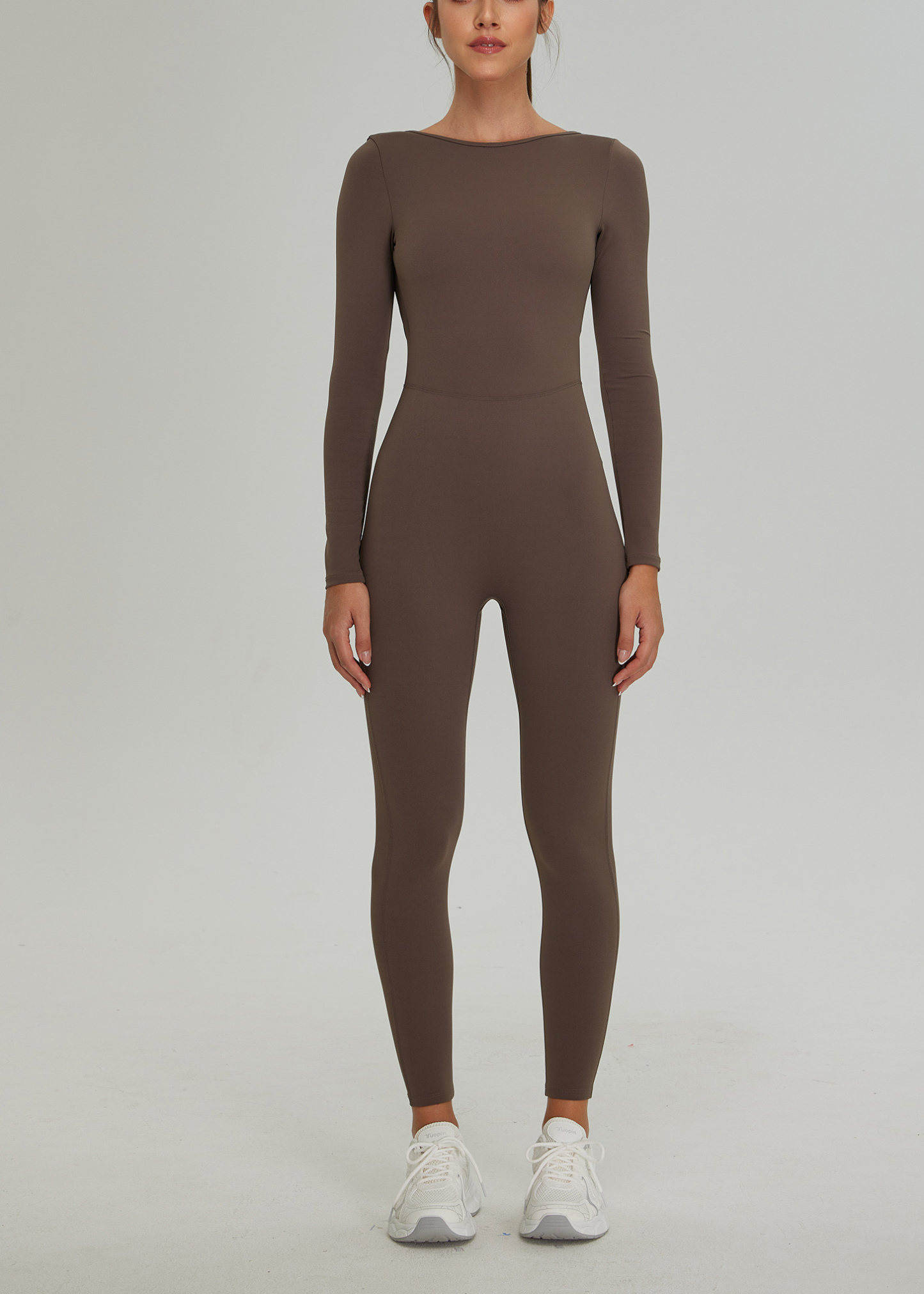 Customized Long sleeve one piece yoga suit