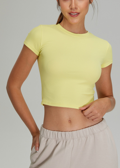 Customized Fine thread short-sleeved sports T-shirt