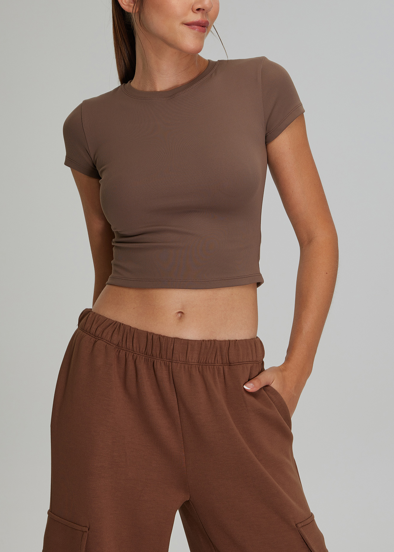 Customized Fine thread short-sleeved sports T-shirt