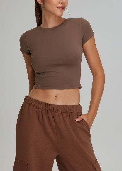 Customized Fine thread short-sleeved sports T-shirt