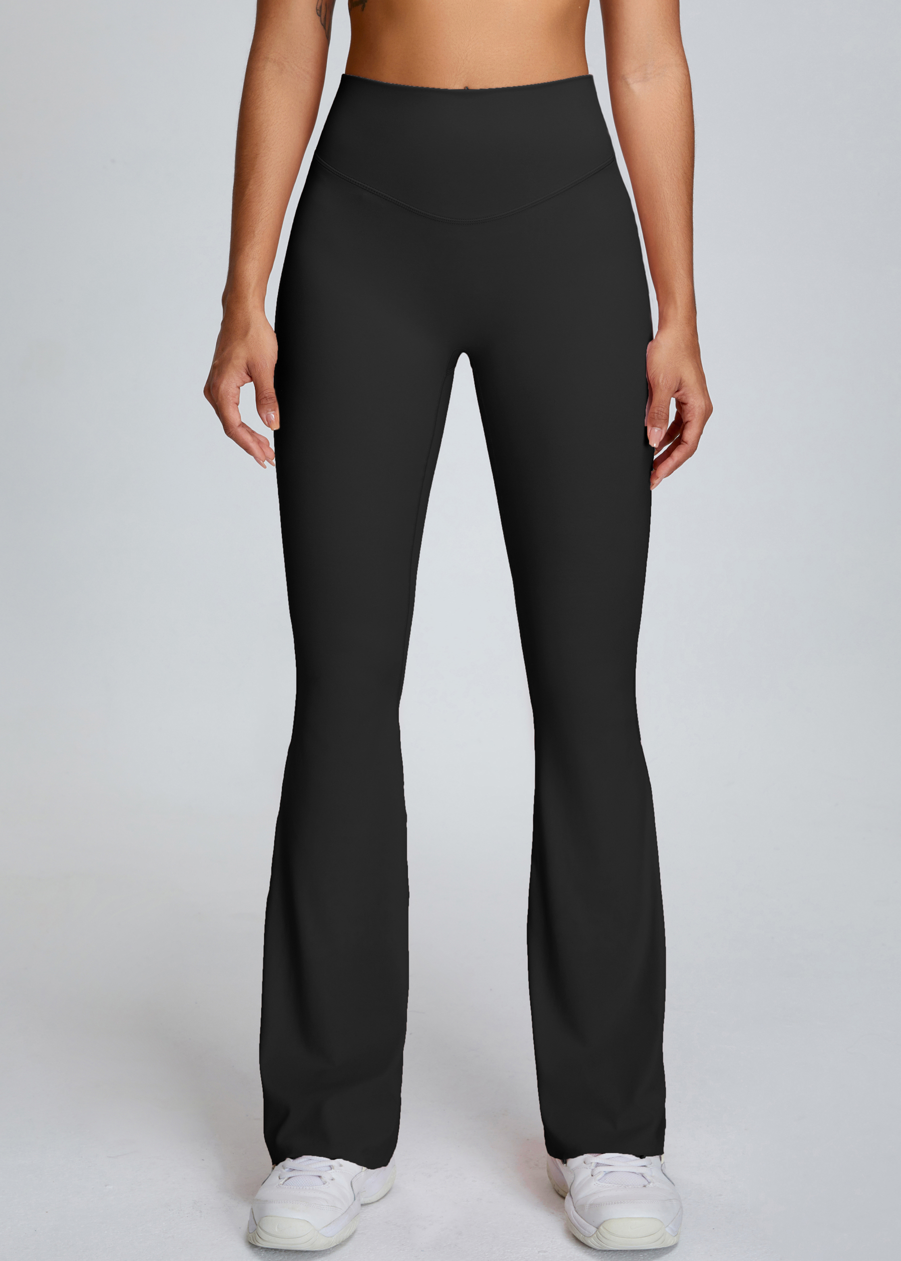 Customized High Waisted Hip Flare Pants